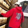 5XL Fashion Harajuku Hoodie Sweatshirt Mens Casual Black Hip Hop Japan Print Hoodie Streetwear Clothing Top Coat Winter Hoodie