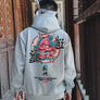 Fashion Cool Hip Hop Hoodies Japanese Streetwear Casual Sweatshirts Men Women Unisex Loose Pullover Oversized Devil Hoodie Male