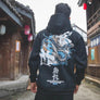 Fashion Cool Hip Hop Hoodies Japanese Streetwear Casual Sweatshirts Men Women Unisex Loose Pullover Oversized Devil Hoodie Male