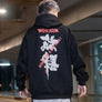 Fashion Cool Hip Hop Hoodies Japanese Streetwear Casual Sweatshirts Men Women Unisex Loose Pullover Oversized Devil Hoodie Male