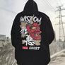 5XL Fashion Harajuku Hoodie Sweatshirt Mens Casual Black Hip Hop Japan Print Hoodie Streetwear Clothing Top Coat Winter Hoodie