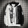Autumn Men's Sweatshirt Casual Hip Hop Streetwear Loose Hoodies New Men Fashion Personality Letter Printed Hoodie Patchwork Tops