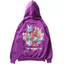 Fashion Boys Cool Men Hip Hop Hoodies Japanese Casual Sweatshirts Streetwear Men Women Loose Pullover Harajuku Devil Hoodie Male