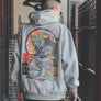 Fashion Cool Hip Hop Hoodies Japanese Streetwear Casual Sweatshirts Men Women Unisex Loose Pullover Oversized Devil Hoodie Male