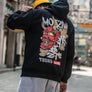 Fashion Cool Hip Hop Hoodies Japanese Streetwear Casual Sweatshirts Men Women Unisex Loose Pullover Oversized Devil Hoodie Male